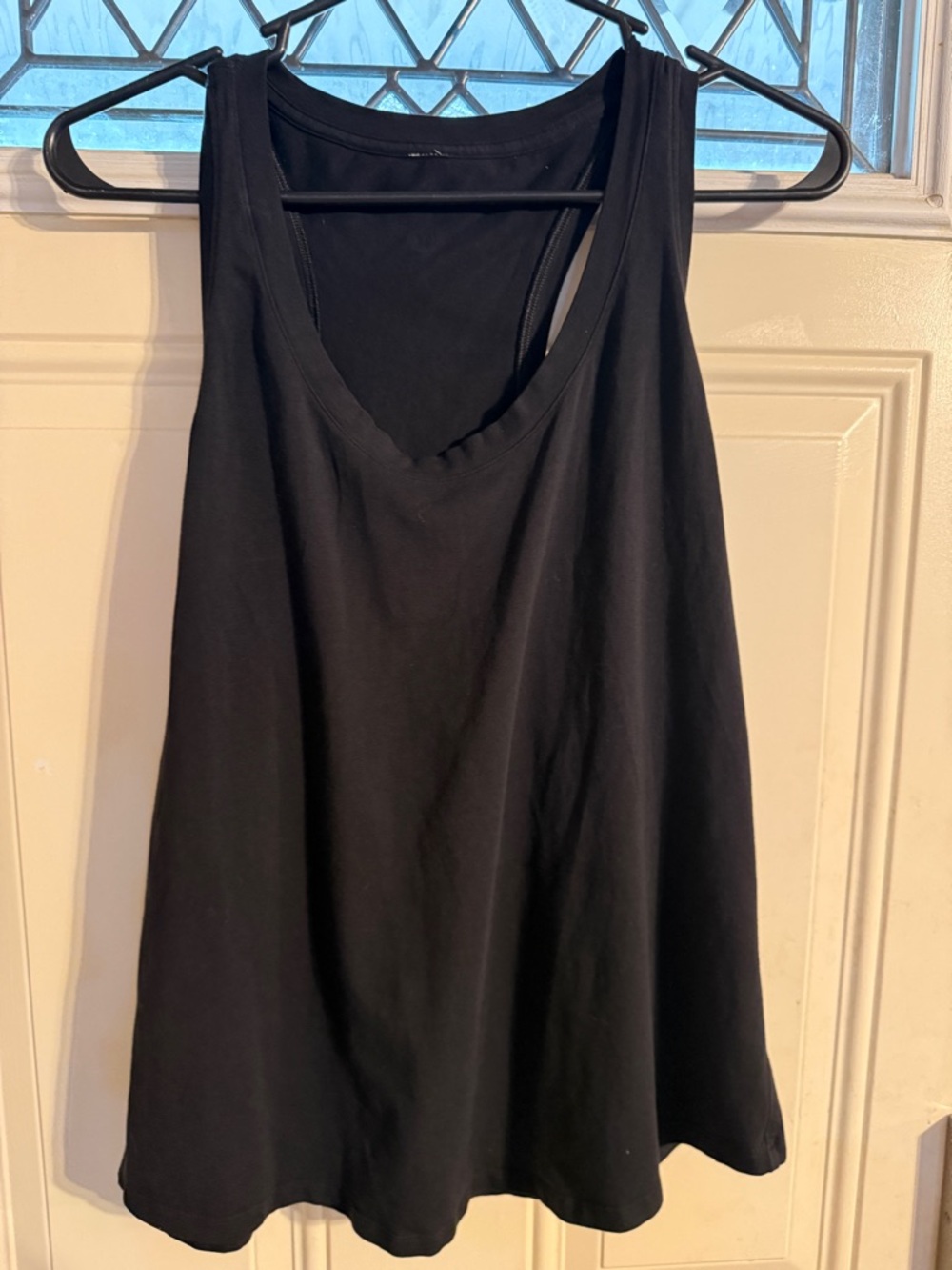lululemon athletica Black V-Neck Flowy Tank